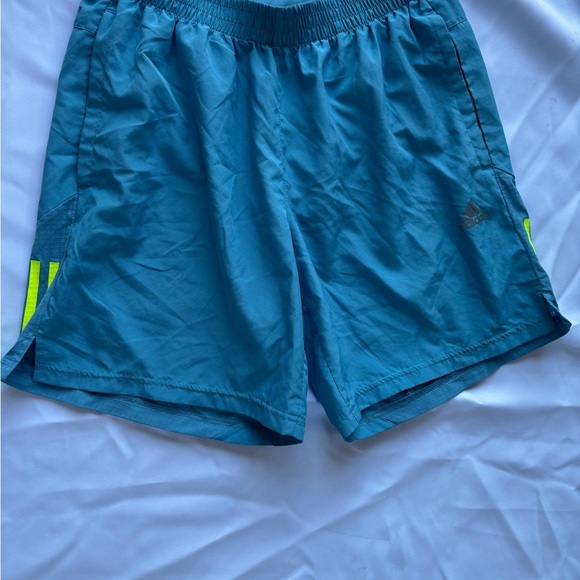 Adidas Sky Blue Sports Shorts - Picture 1 of 8